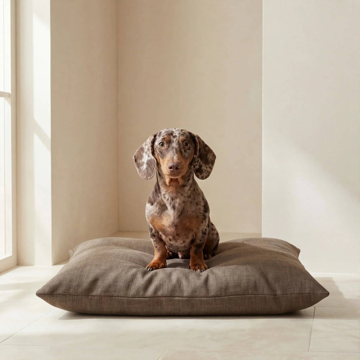 Hondenbed bruin