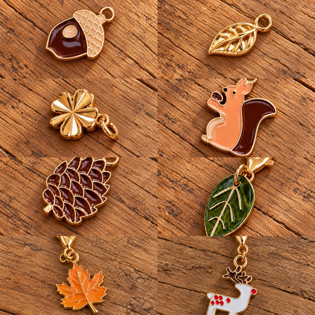 Handgemaakte ketting autumn