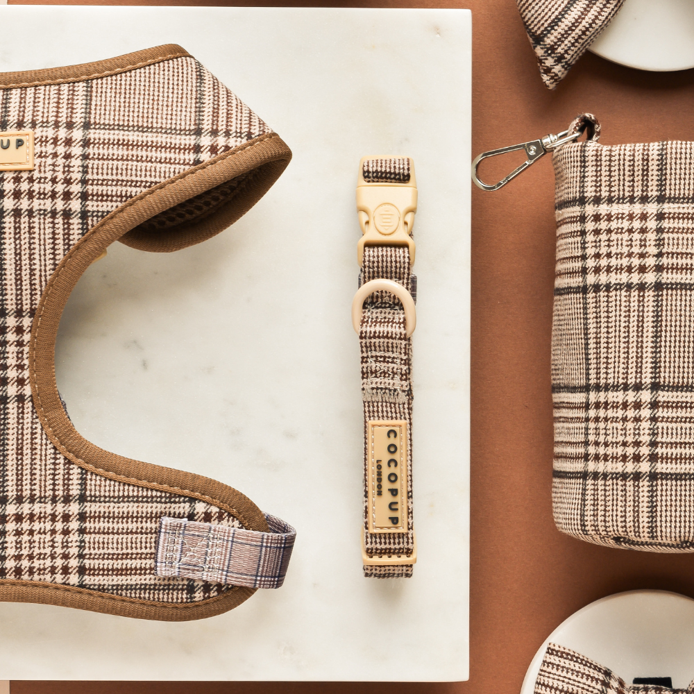 Cocopup plaid halsband