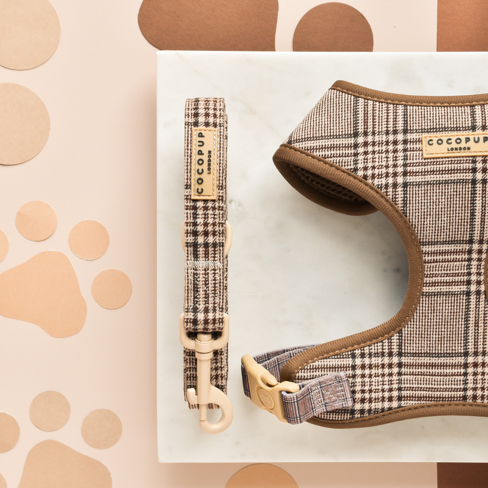 Cocopup plaid hondenriem